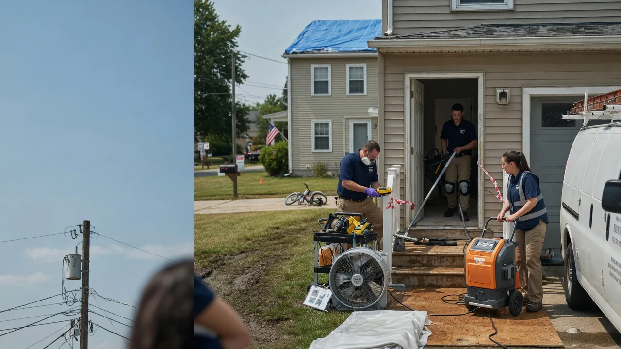 Water Damage Repair in Dover, IL near me